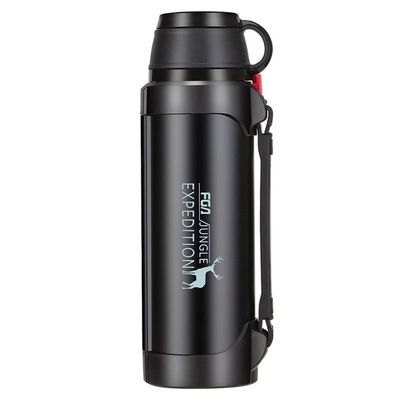 kopen 1200 ml 1,2 liter Vacuüm 316 roestvrij staal Geïsoleerde fles Flask Hot And Cold Travel Metal Sports Flask Makkelijk te dragen voor buitenactiviteiten online manufacture
