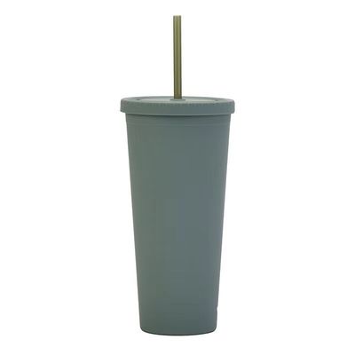 kopen Duurzaam 24 stukken herbruikbare plastic tumblers Plastic smoothie kopjes met deksels en rieten veelzijdig gebruik voor picknicks bruiloften verjaardagsfeesten online manufacture