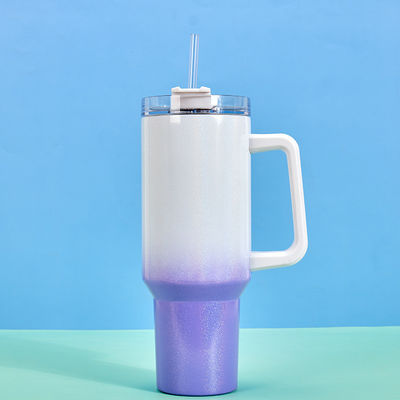kopen 40 oz tumbler met handvat 40 uur koud houden roestvrijstalen tumbler met deksel en stro dubbele wand vacuüm herbruikbare sport waterfles met handvat reizen koffiebeker warm houden online manufacture
