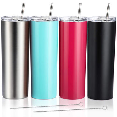 kopen Slimme tumbler met deksel 20 oz roestvrij staal vacuüm geïsoleerde dubbele wand reis koffie water tumblers beker online manufacture