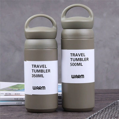 kopen 500 ml koffiebeker met dubbele wand roestvrijstalen vacuümflessen draagbare koffie thermobeker waterfles online manufacture