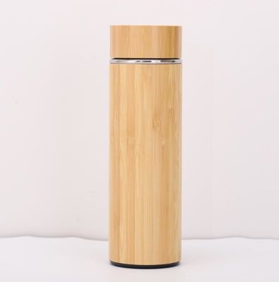 kopen Geïsoleerde bamboe thee reis tumbler met infuser strainer mouw voor warme koffie of koude thee roestvrij staal koffiebeker thee cadeau set voor theeliefhebbers houdt dranken langer warm online manufacture