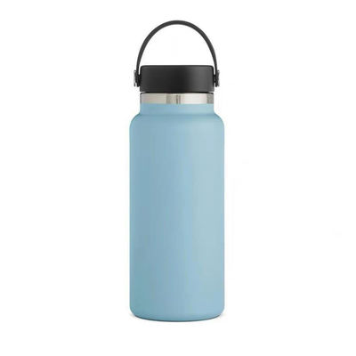 kopen BPA-vrij Dubbelwand Standard mond Vacuum Geïsoleerd Drink Sport Roestvrij staal poeder bedekte waterfles Custom Logo online manufacture
