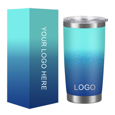 kopen 20 oz roestvrij staal Dubbelwand Vacuum Vasos Reisbeker Tumbler Thermische koffiebeker met deksel online manufacture