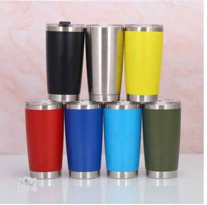 kopen Custom logo poeder bedekt met roestvrij staal tumbler regelmatig 2025 groothandel bulk custom 20 oz poeder online manufacture