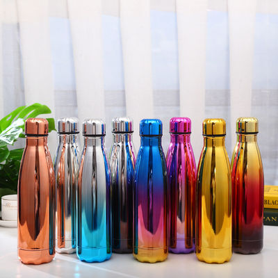 kopen Roestvrij staal waterfles 25oz Pauwblauw Drievoudig gelaagde vacuüm geïsoleerde containers houdt dranken koud voor 48 uur en warm voor 24 BPA vrij online manufacture
