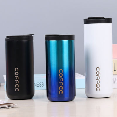 kopen Reisbeker Koffie Warme reisbeker Vacuüm geïsoleerde koffiebeker met lekvrije schroef deksel Koffekop Houd warm of koud voor koffie of thee dranken online manufacture