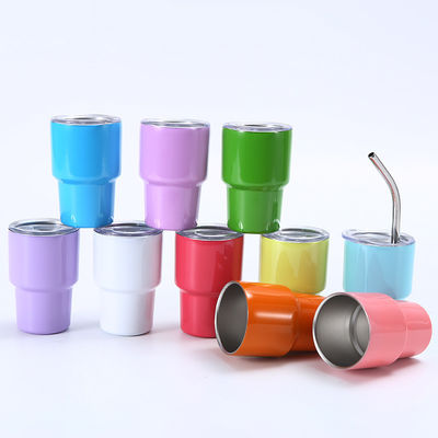 kopen Mini Shot 2oz Curve Tumbler - Dubbelwand Vacuum Geïsoleerd - Sliploze bodem - Roestvrij staal Tumbler online manufacture