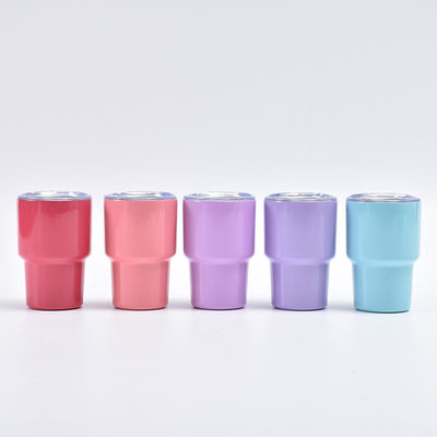 kopen 3 oz mini tumbler shot glas met stro en deksel, 24 pak roestvrij staal sublimatie shot glas voor bruiloft feest whisky cocktail bar met stro en deksel online manufacture