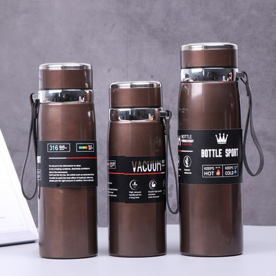 kopen Grensoverschrijdende exclusieve levering van 316 roestvrijstalen thermos mok draagbare sling reisketel grote capaciteit buiten sport waterfles partij online manufacture