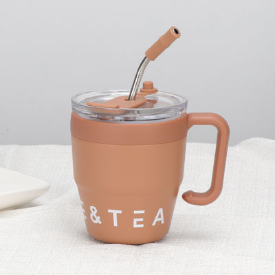 kopen Office en Home Essentiële roestvrij staal geïsoleerde mok / tumbler met deksels en rieten Direct drinken of rieten optie online manufacture