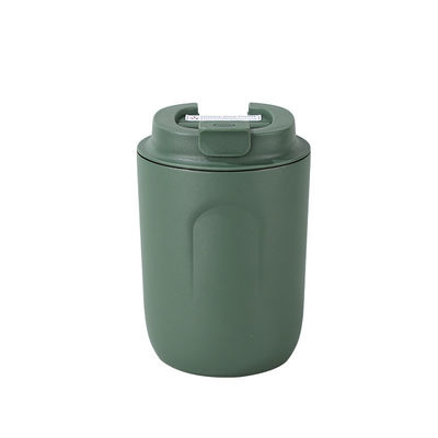 kopen Roestvrij staal koffiekop Reisbeker Dubbele wand vacuümbeker Herbruikbare koffiekop voor auto thermos met deksel voor warm/ijs koffie online manufacture