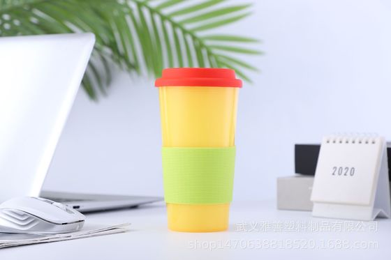 kopen Plastic 16 oz koffiebeker voor camping reizen BPA-vrij lichtgewicht online manufacture
