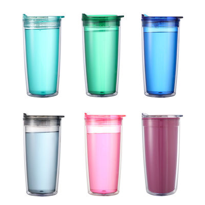 kopen Renewable Push Plate Cup RPS Fresh And Light Lemonade Double-layer Fruit Tea Cup 530ML GRS Certified online manufacture