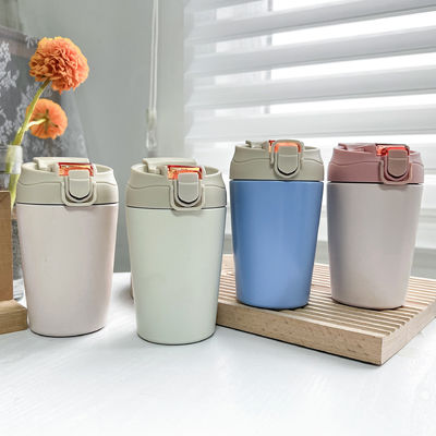 kopen Nieuwe flip-lid internet-pop kop compact en handig geïsoleerde waterbeker en stro online manufacture