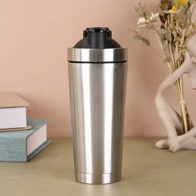 kopen Protein Shaker Fles Voor Protein Mengsels Dubbelwand Vacuüm Geïsoleerd Roestvrij Staal Shaker Fles Klein 25oz 739ml BPAvrij online manufacture
