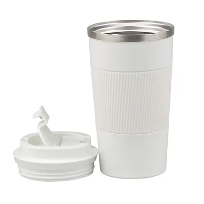 kopen 17oz reiskoffiekoppen geïsoleerde mok thermische tumbler met deksel lekbestendig herbruikbaar roestvrij staal koffiebeker lekbestendig voor warme en ijskoude dranken online vervaardiging