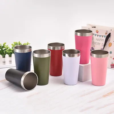 kopen 12oz Tumbler Roestvrij staal Tumbler Bulk Vacuum Geïsoleerde Dubbele Wand Reis Tumbler Met Deksel En Straw Herbruikbare Tumbler online vervaardiging
