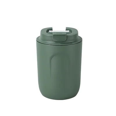 kopen Roestvrij staal koffiekop Reisbeker Dubbele wand vacuümbeker Herbruikbare koffiekop voor auto thermos met deksel voor warm/ijs koffie online manufacture