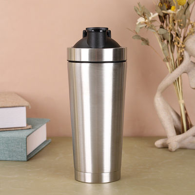 Protein Shaker Fles Voor Protein Mengsels Dubbelwand Vacuüm Geïsoleerd Roestvrij Staal Shaker Fles Klein 25oz 739ml BPAvrij