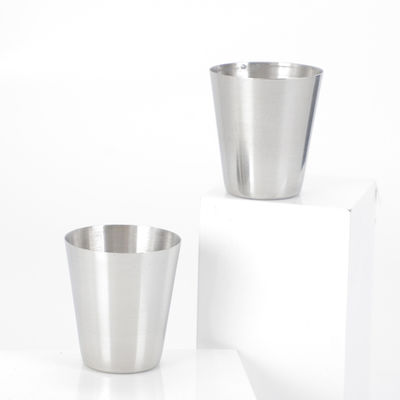 2pc 304 roestvrijstalen beker 13.52oz 400ml waterbeker onbreekbare breekvaste metalen drinkbeker voor bar restaurant goud