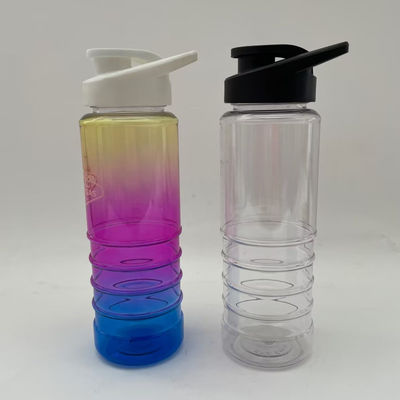 Vernieuwbare Flip-Top RPET waterfles TRITAN Handle Design Single-Layer Reclamebeker