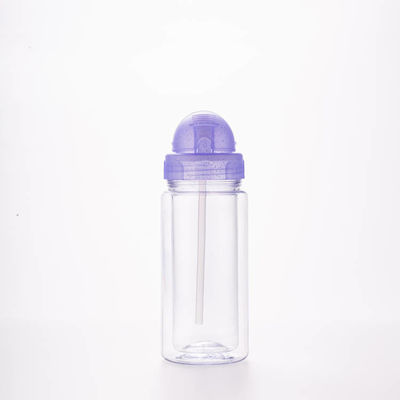 Nieuwe dubbellaagse plastic waterfles voor kinderen voor buitengebruik