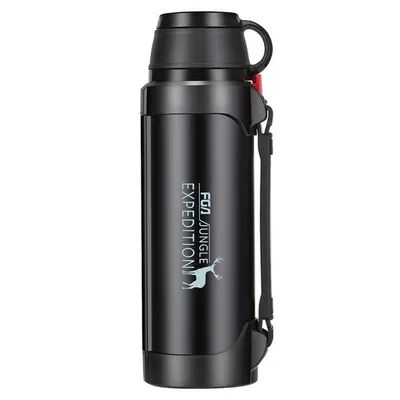 1200 ml 1,2 liter Vacuüm 316 roestvrij staal Geïsoleerde fles Flask Hot And Cold Travel Metal Sports Flask Makkelijk te dragen voor buitenactiviteiten