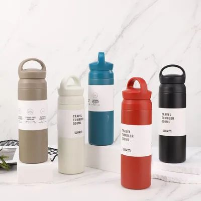 350 ml/500 ml Thermos waterfles Populaire eenvoudige vacuümfles Outdoor sport waterfles