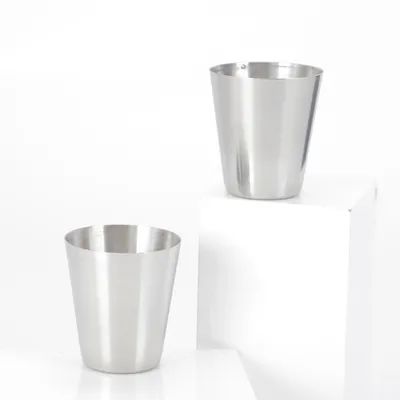 2pc 304 roestvrijstalen beker 13.52oz 400ml waterbeker onbreekbare breekvaste metalen drinkbeker voor bar restaurant goud