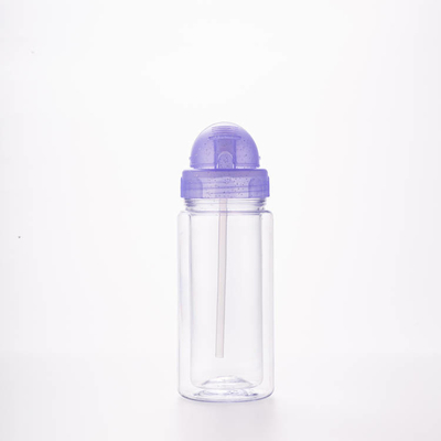 Nieuwe dubbellaagse plastic waterfles voor kinderen voor buiten